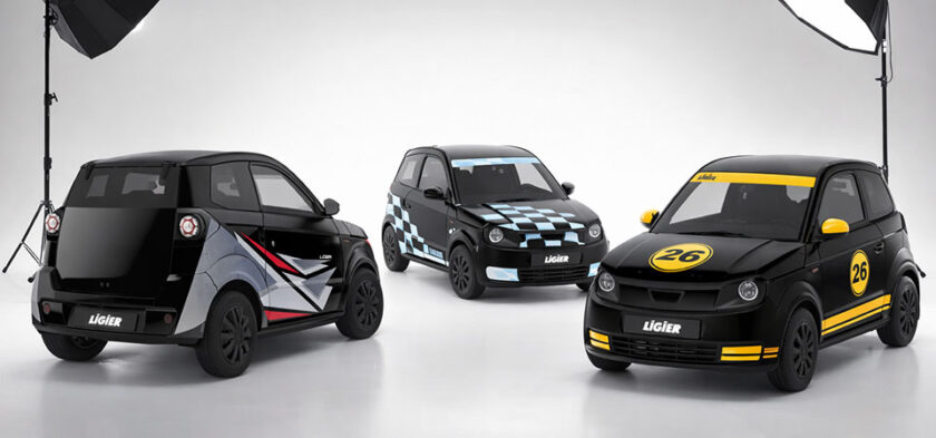 Ligier Studio personnalisation stickers